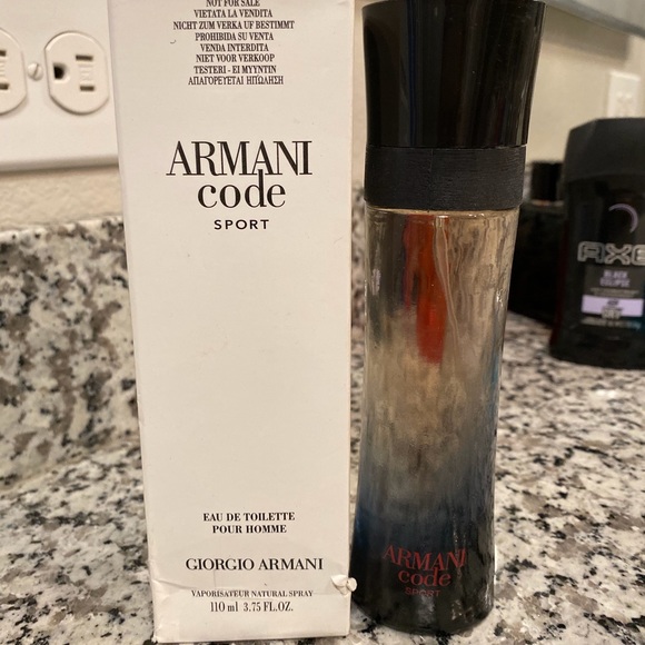 armani sport code tester